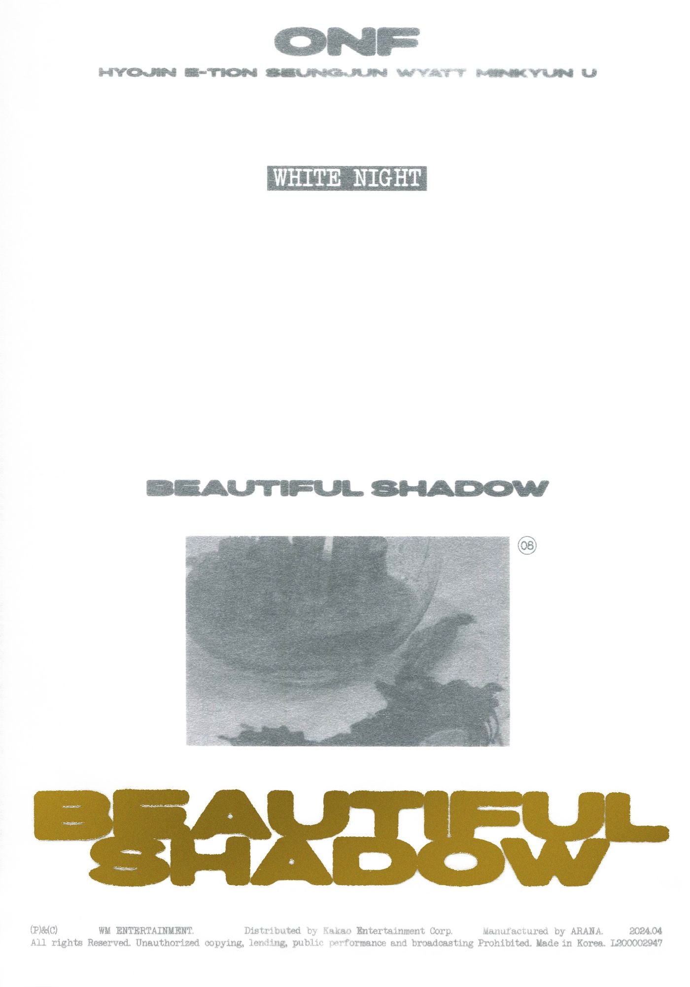 Beautiful Shadow - Random Cover (Onf)