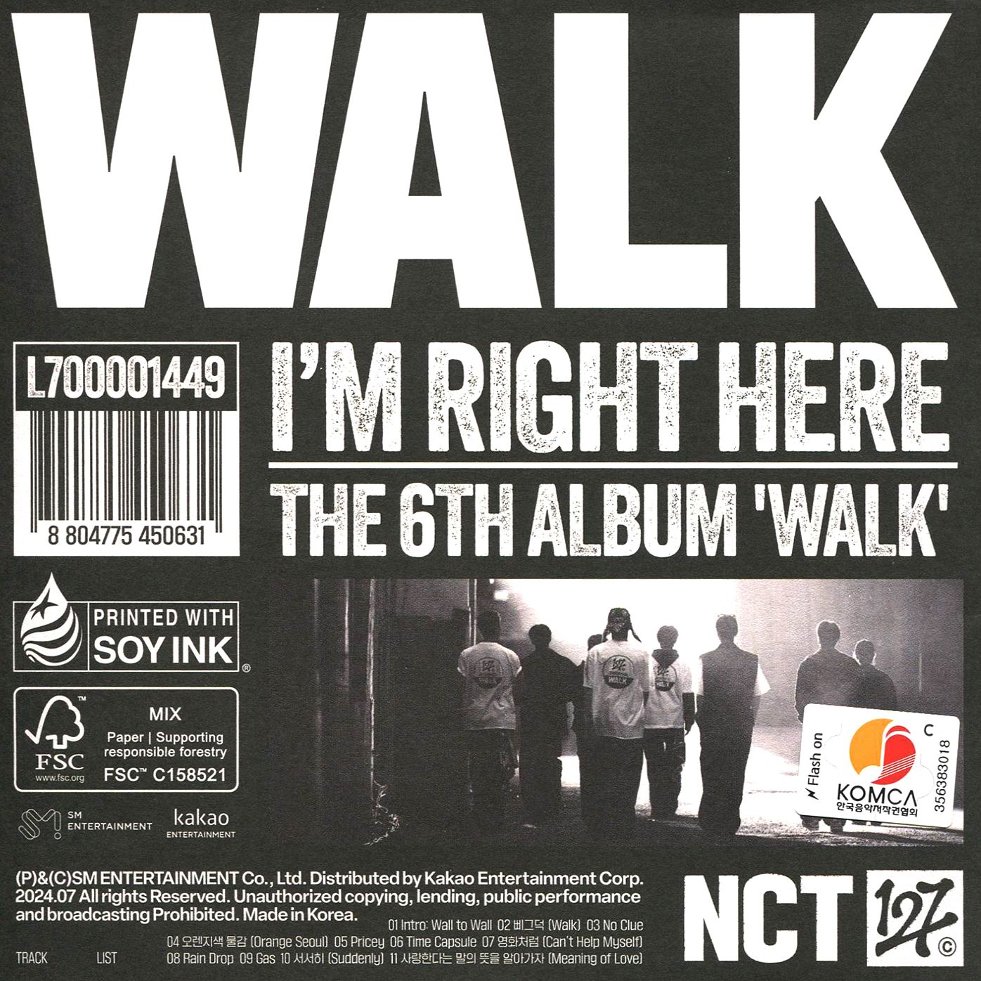 Walk - Poster Version (Nct 127)
