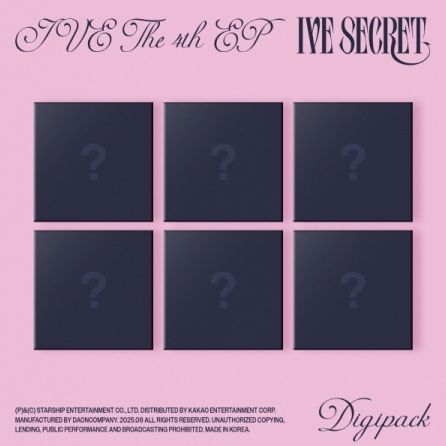 Ive Secret - Digipack Random Cover Version (Ive)