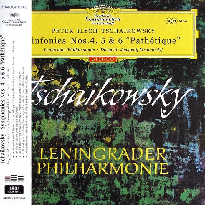 Tchaikovsky: Symphony 4 5 & 6 (Tchaikovsky / Evgeny Mravinsky / Leningrader Phil)