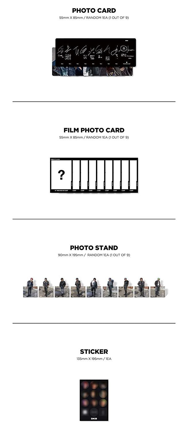 The The Dice Is Cast (incl. Photobook, 2pc Image Card, Postcard, Sticker, Photocard, Photo Stand + Film Photocard)
