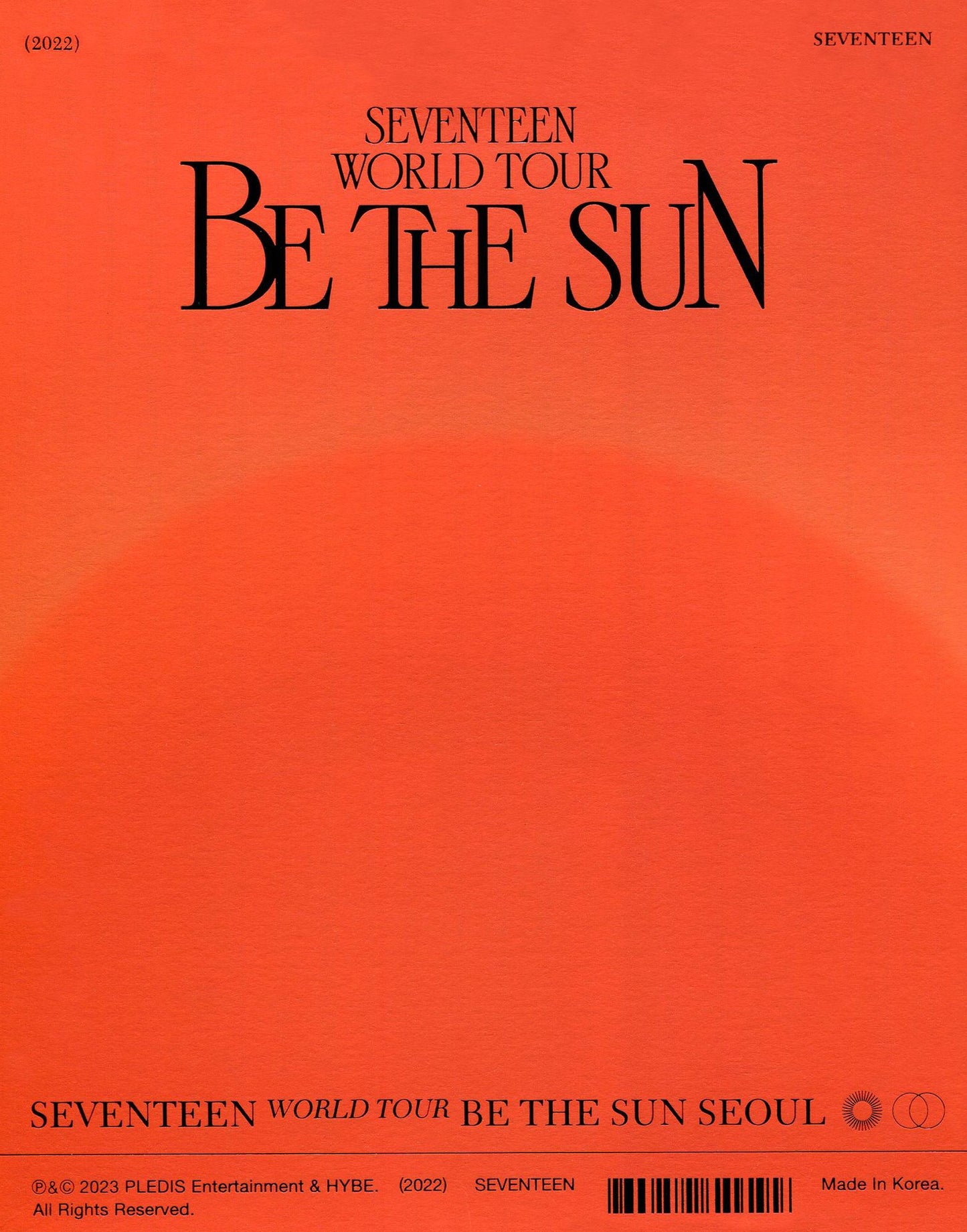 World Tour - Be The Sun - Seoul Dvd (W/Book)