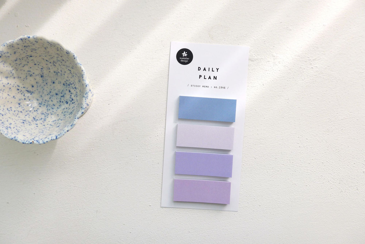 Suatelier Gradation Blue Sticky Notes