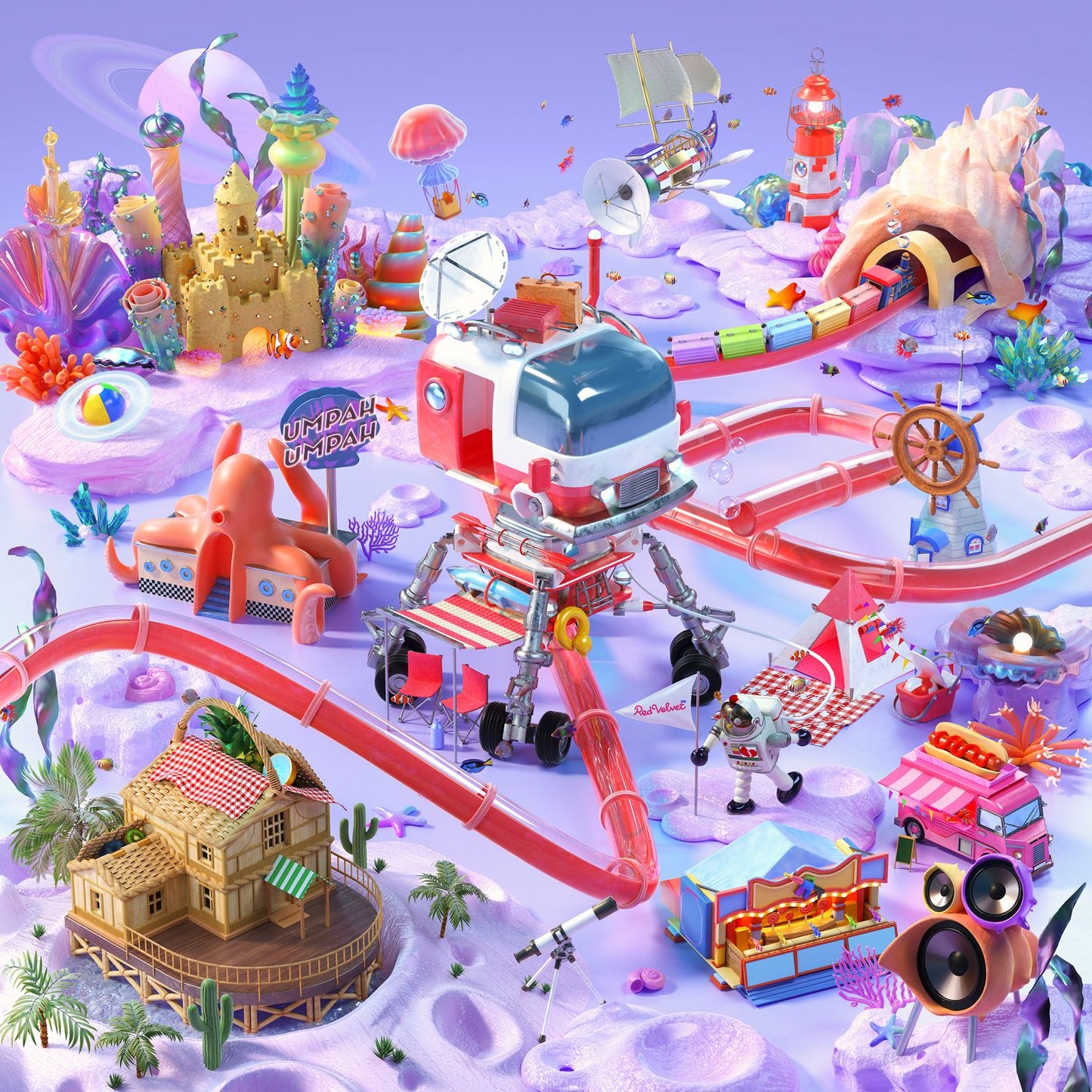 Reve Festival Day 2 [Mini  Albumn] [Guide Book Version]