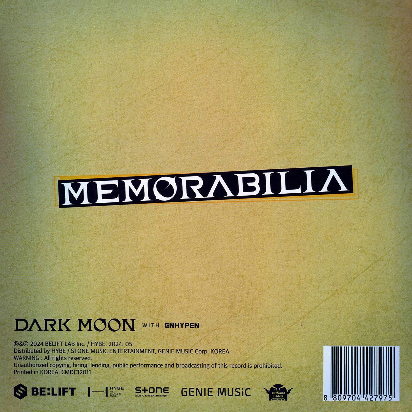 Memorabilia (Moon Ver.) (Enhypen)