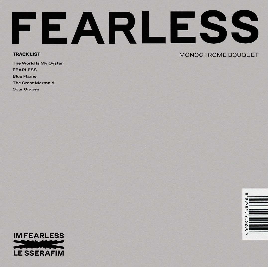 Fearless (Monochrome Bouquet Version) (W/Book)