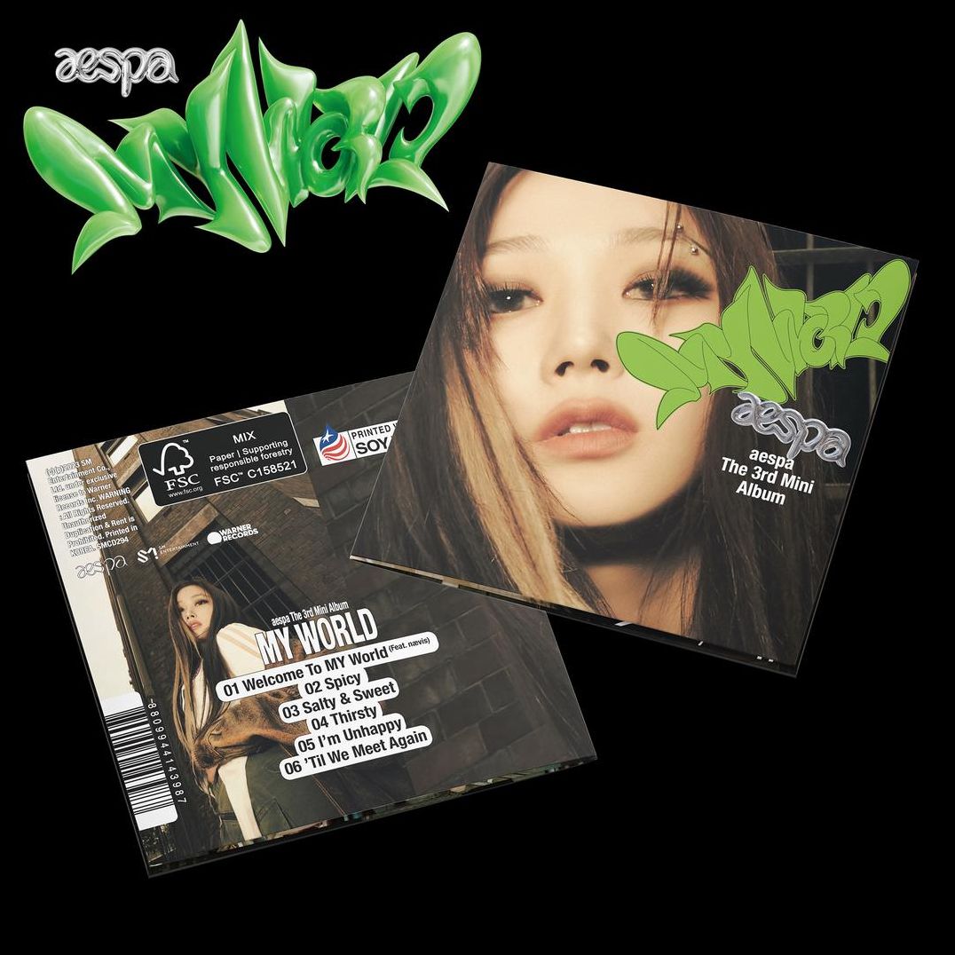 My World - The 3Rd Mini Album - Poster Ver. [Gisel