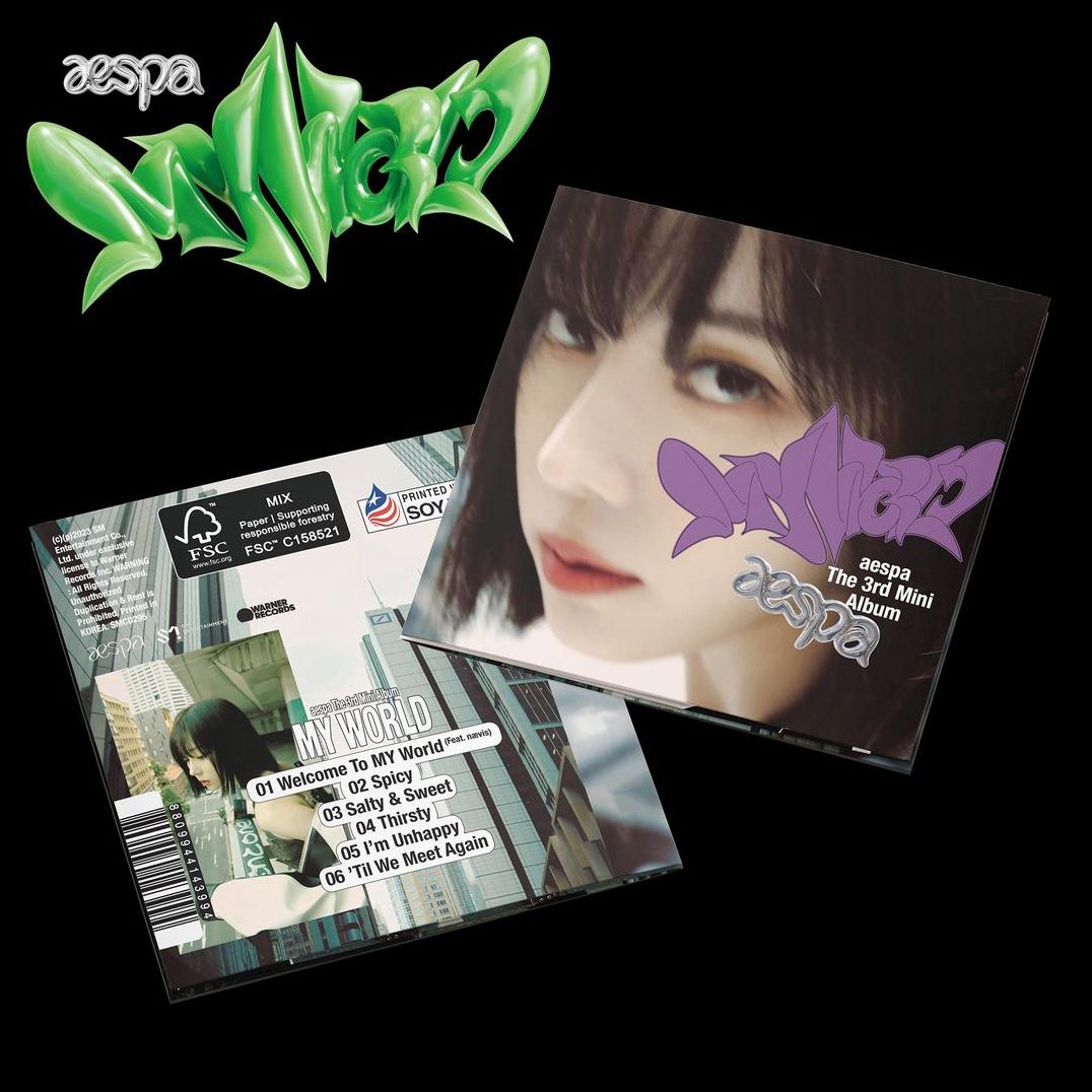 My World - The 3Rd Mini Album - Poster Ver. [Winte