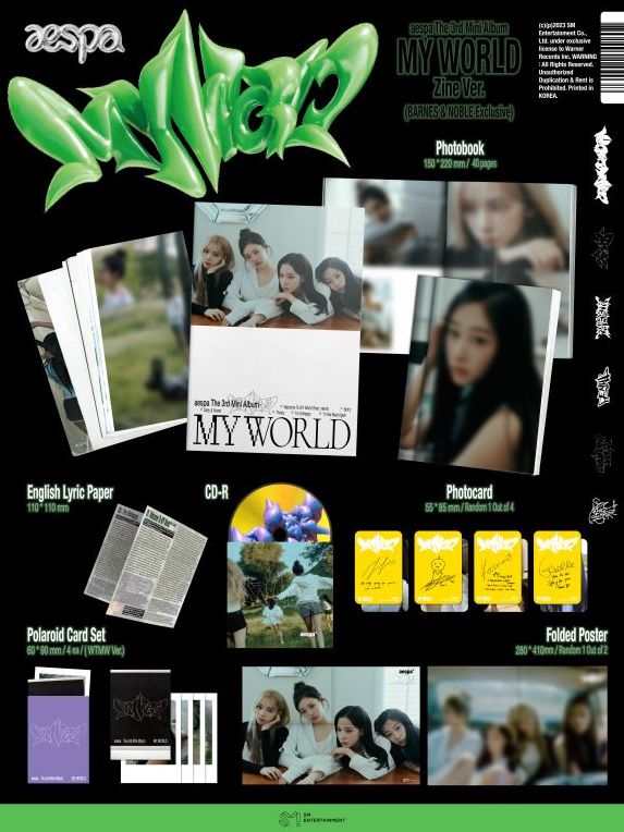 My World [ZINE Ver.] [Barnes & Noble Exclusive]