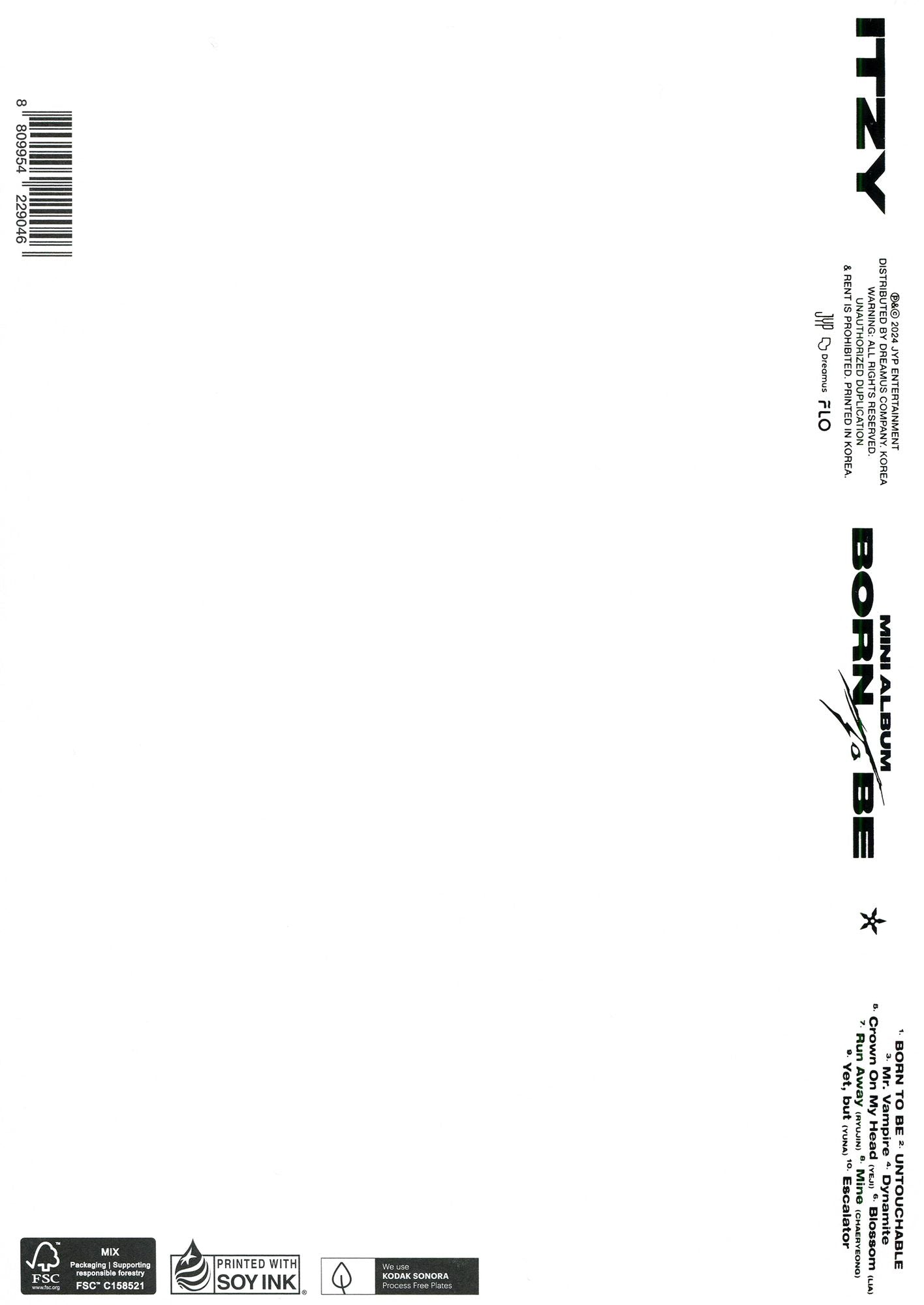 Born To Be (Limited Korean Version) (Itzy)