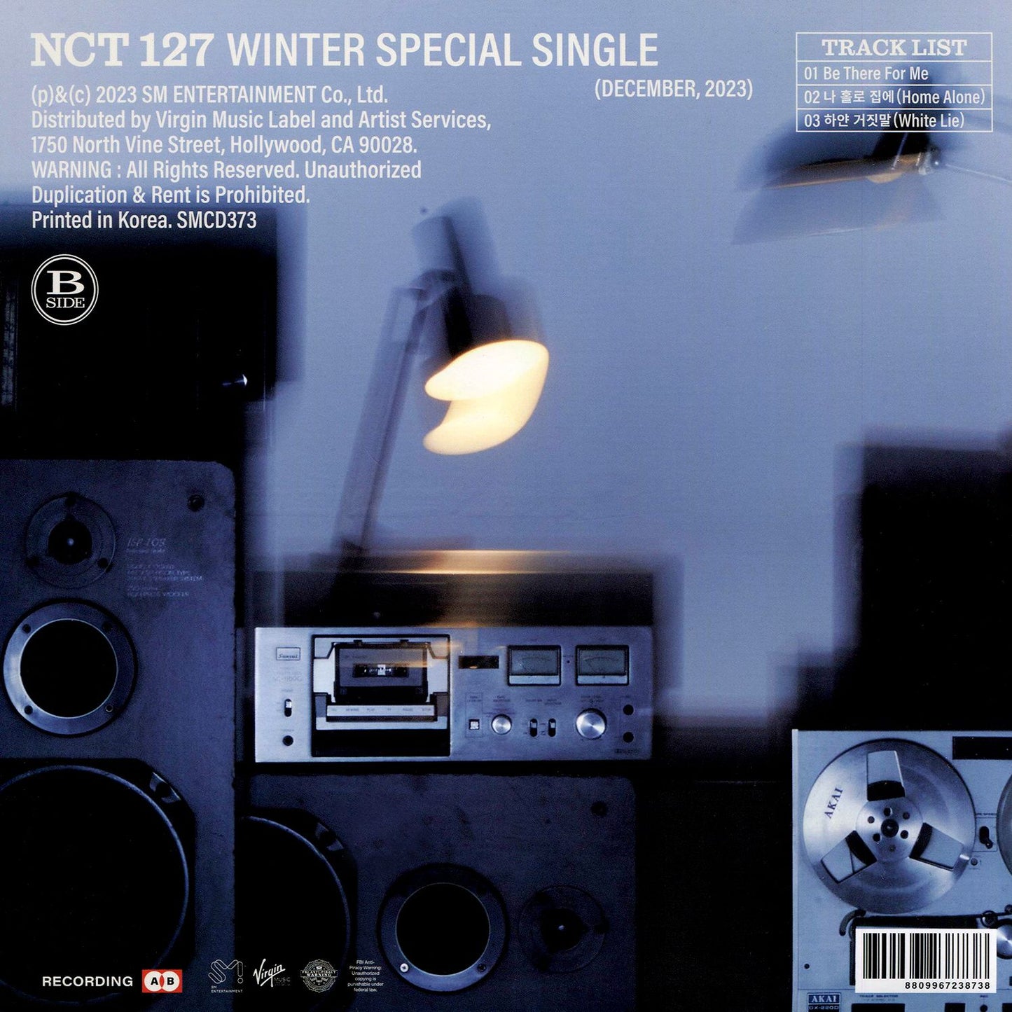 Winter Special Single Be There For Me (127 Stereo) (Nct 127)