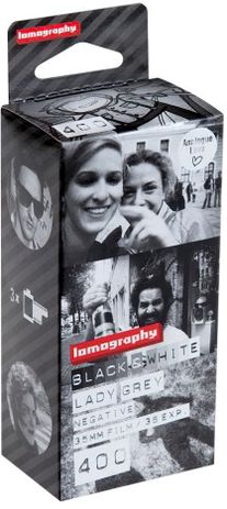 Lomography f435bw3 35mm Lady Grey Film 400 3-pack