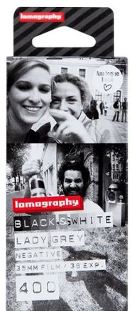 Lomography f435bw3 35mm Lady Grey Film 400 3-pack