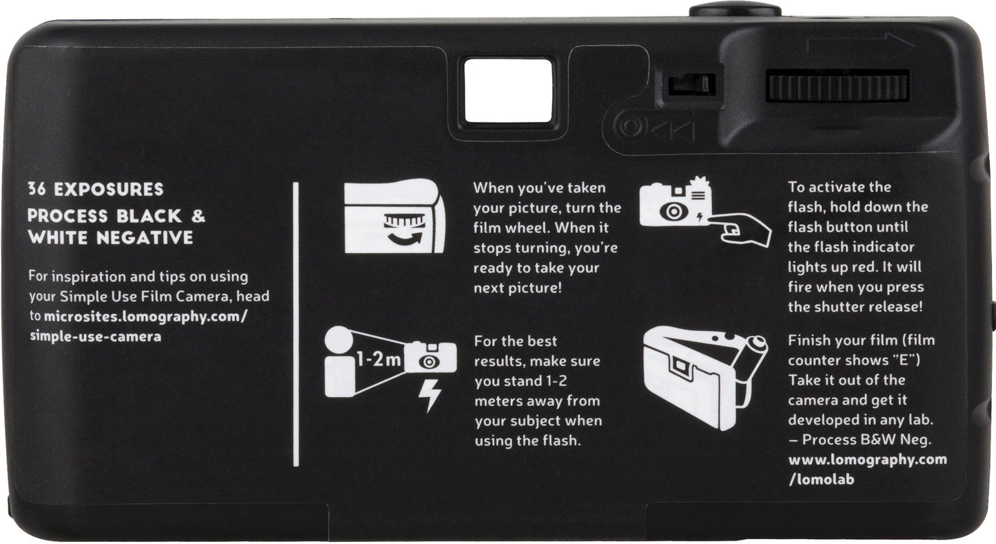 Simple Use Film Camera with Black & White Film