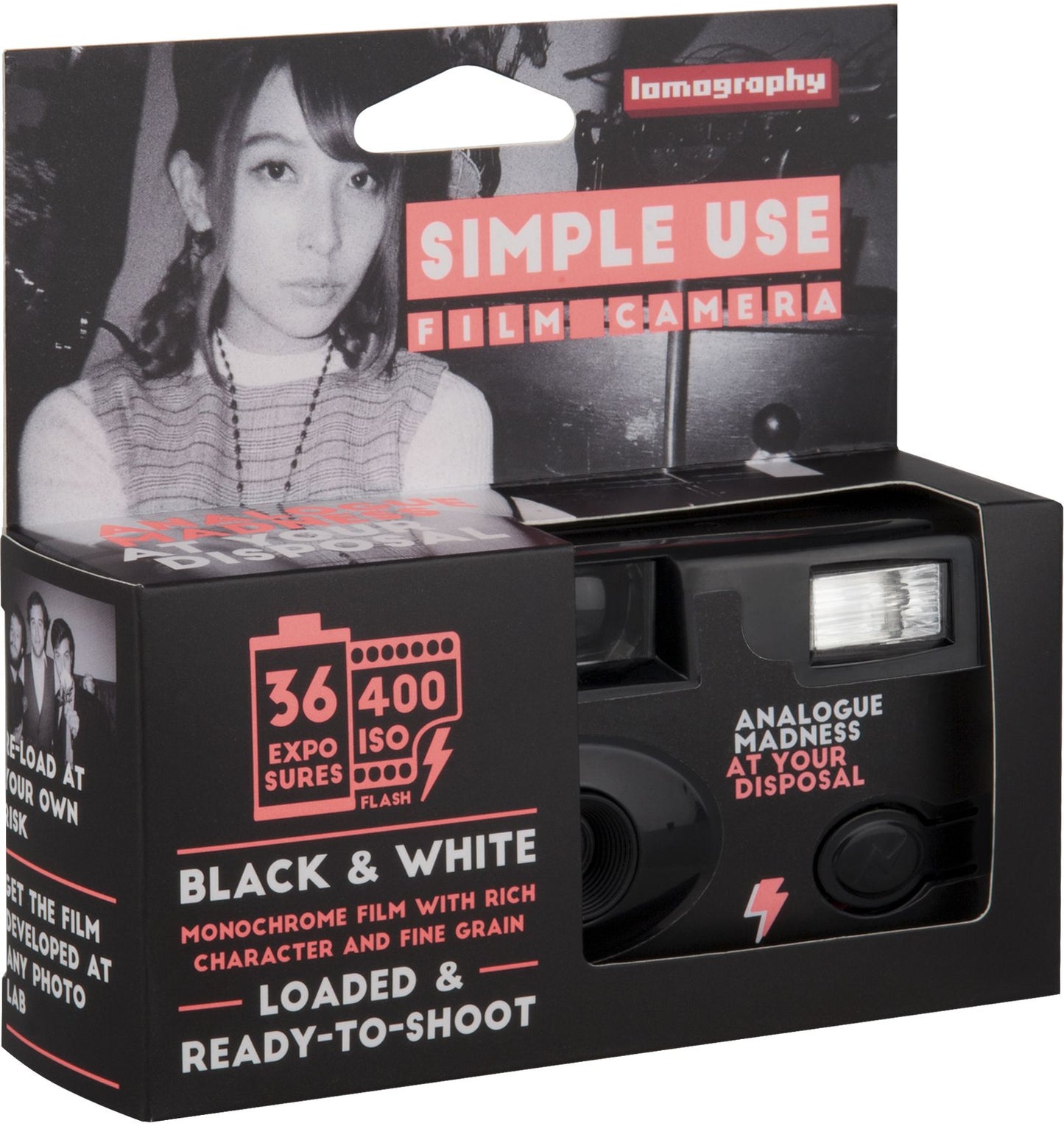 Simple Use Film Camera with Black & White Film