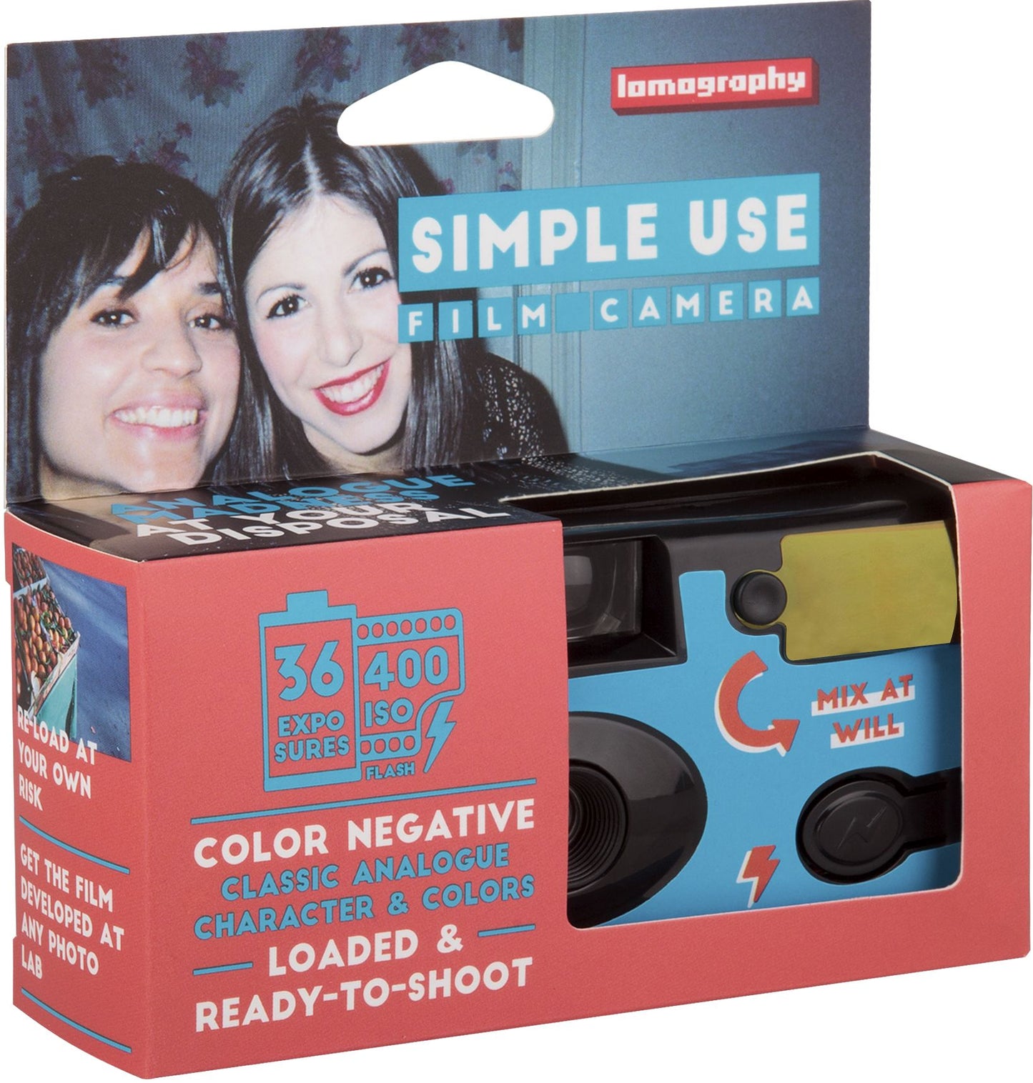 Simple Use Film Camera with Color Negative Film