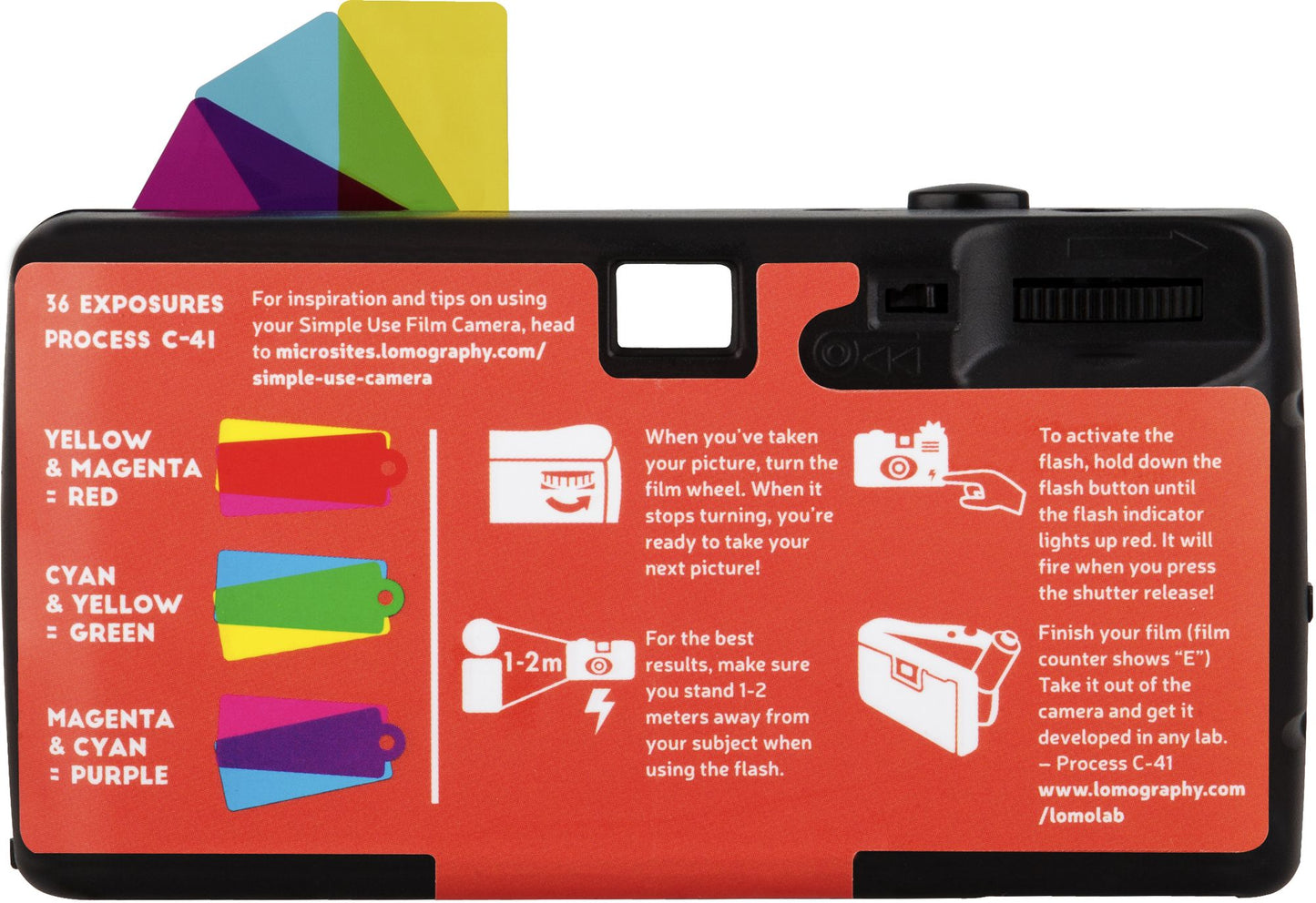 Simple Use Film Camera with Color Negative Film