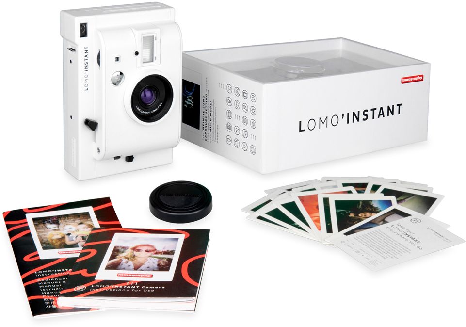 Lomo'Instant Camera White