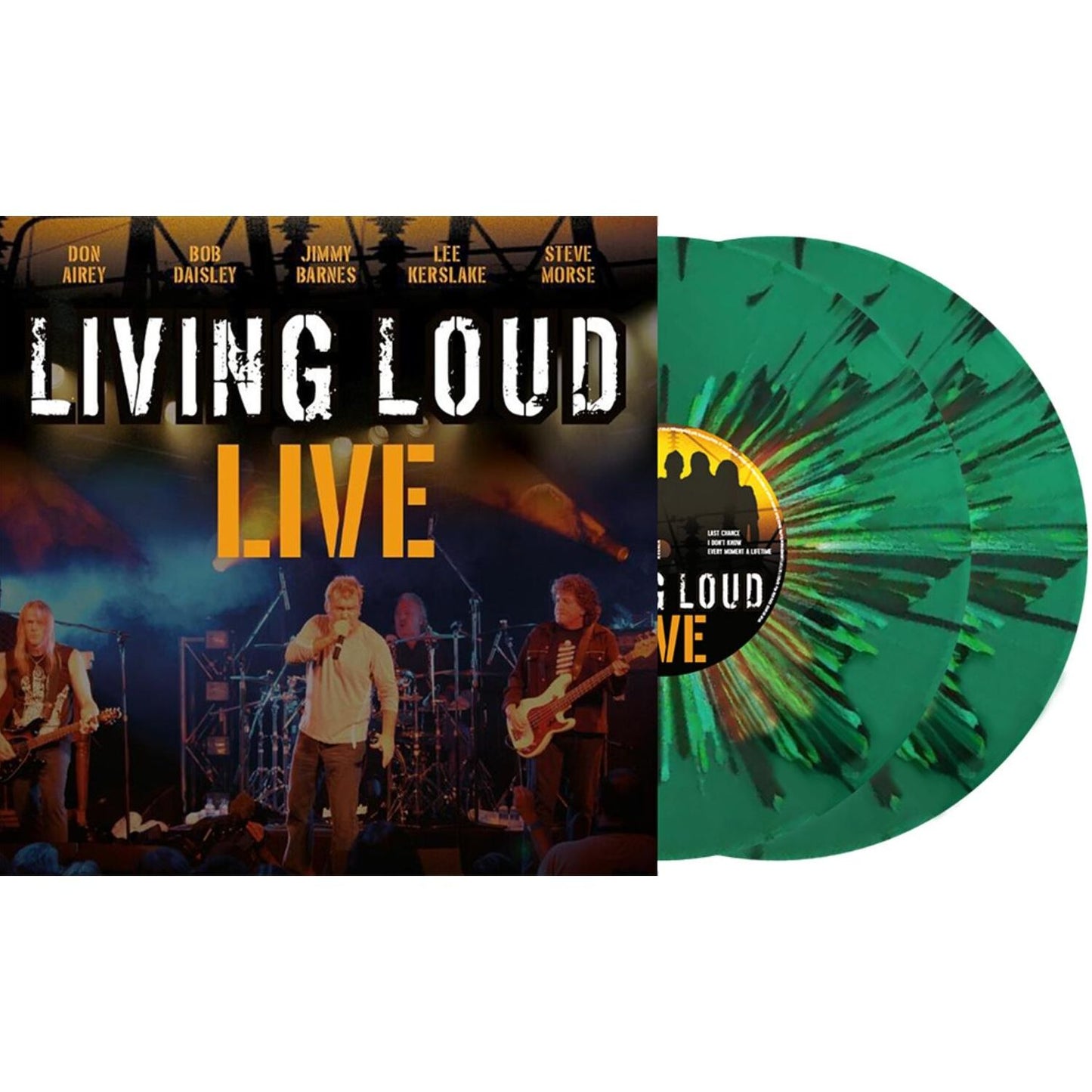 Live - Ltd Green Vinyl (Living Loud)
