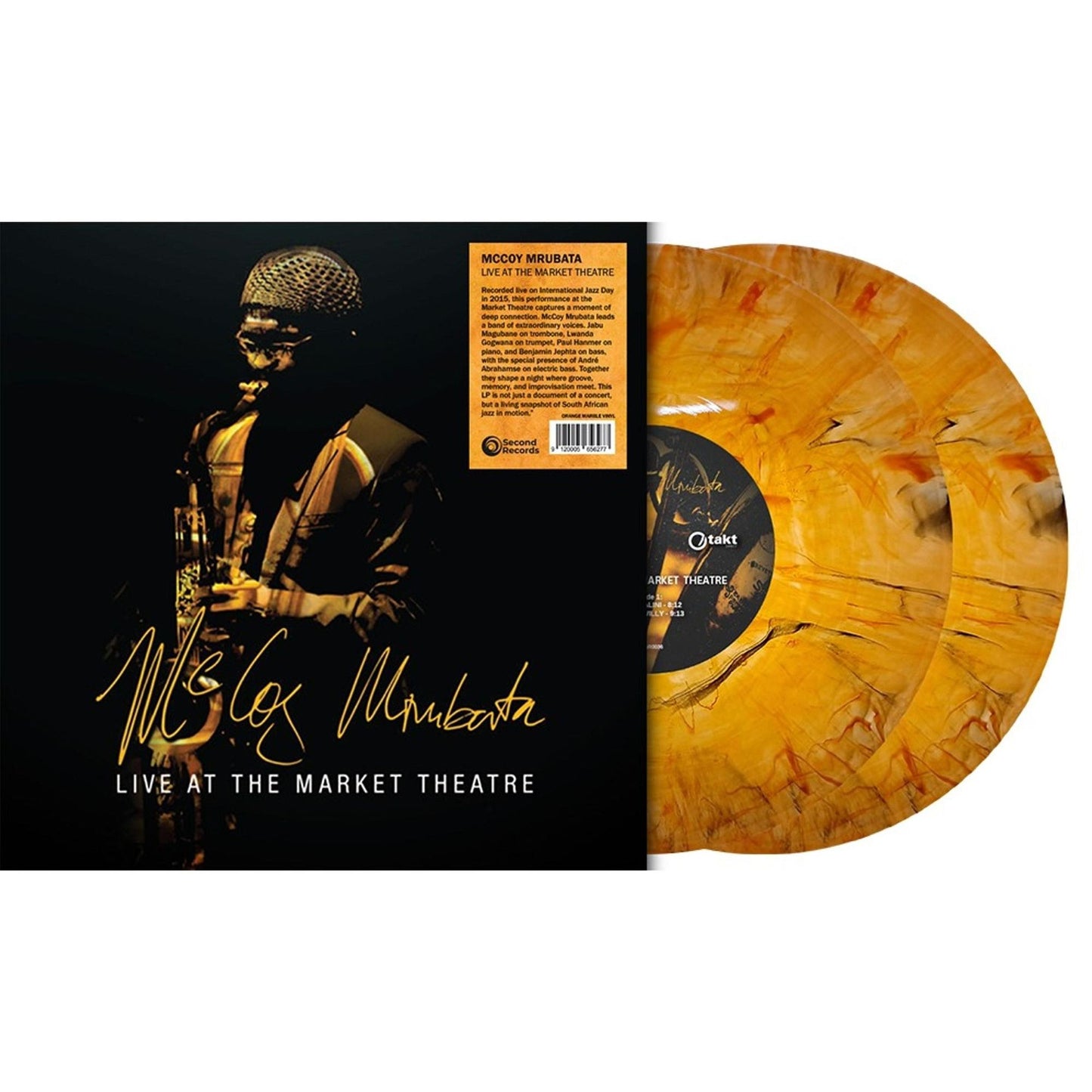 Live At The Market Theatre - Orange Marble Vinyl (Mccoy Mrubata)