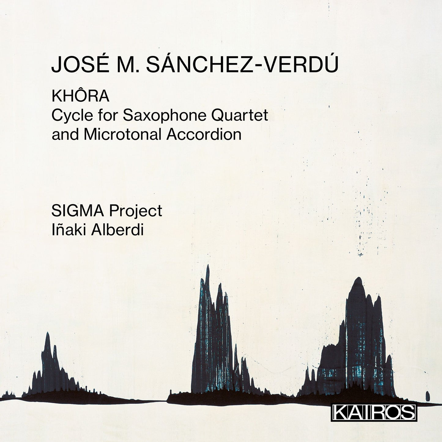 Jose M Sanchez-Verdu: Khora Cycle For Saxophone (Sigma Project / Inaki Alberdi)