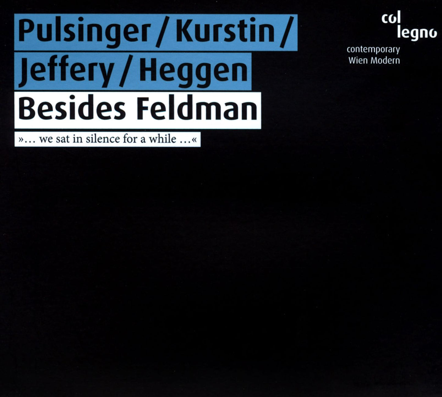 Besides Feldman