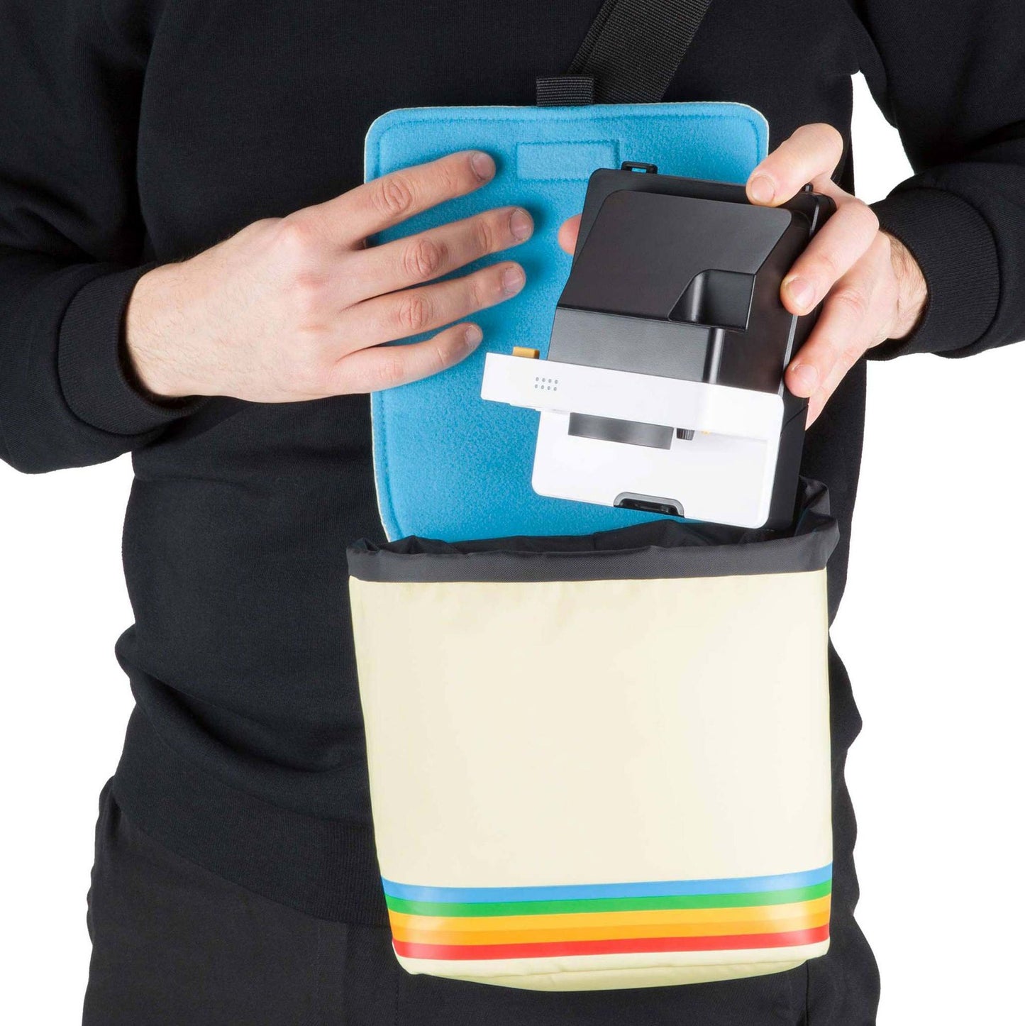 Box Camera Bag - White