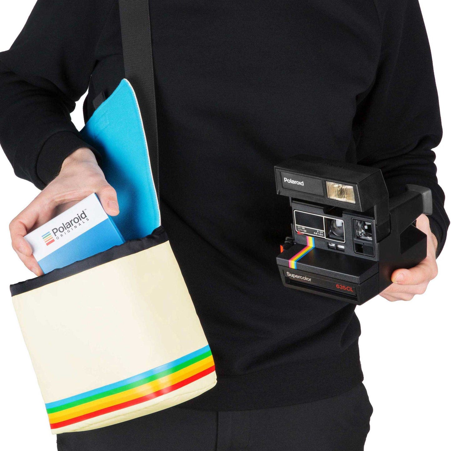 Box Camera Bag - White