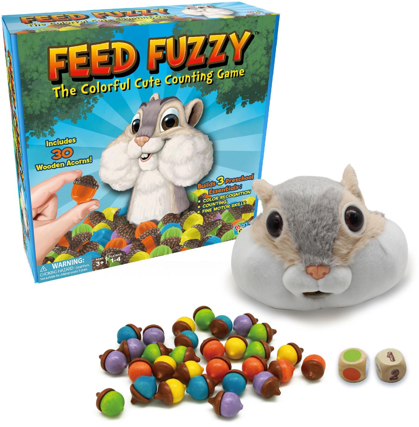Feed Fuzzy - The Colorful Cute Counting Game