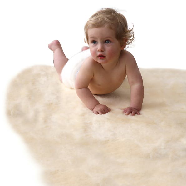Auskin Infant Care Lambskin Shorn Pile
