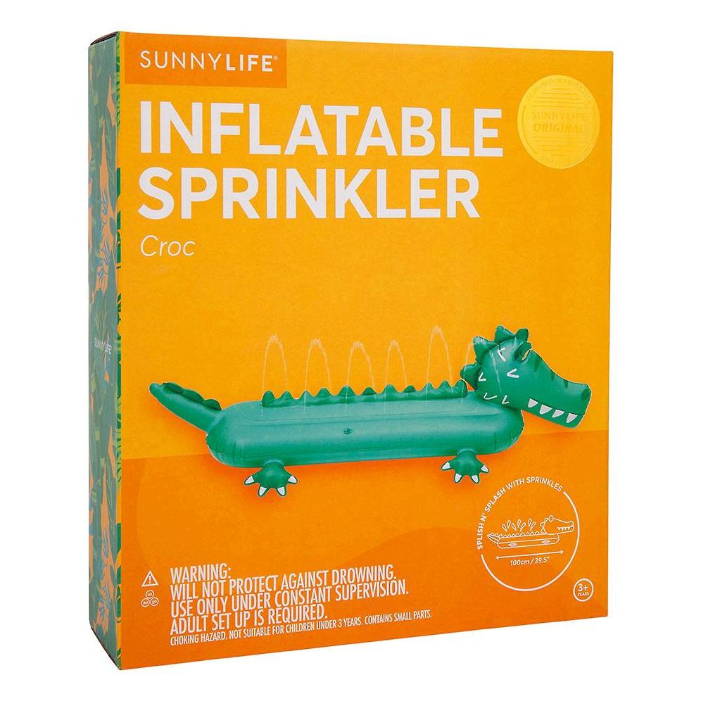 Inflatable Crocodile Sprinkler
