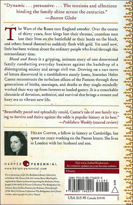 Blood and Roses: One Family's Struggle and Triumph during the Tumultuous Wars of the Roses