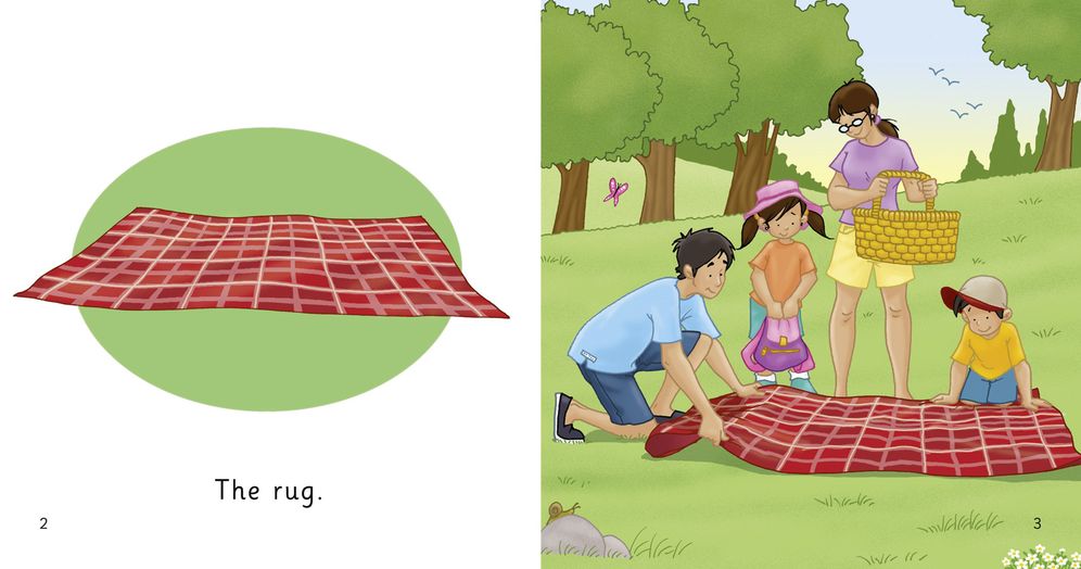 The Picnic: Band 01a/Pink a