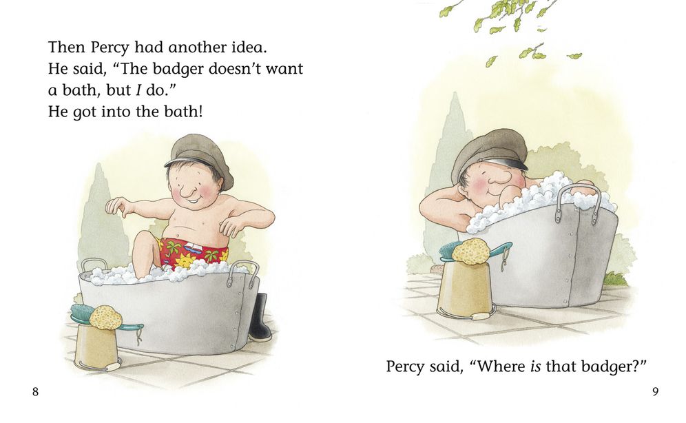 Percy and the Badger: Band 04/Blue