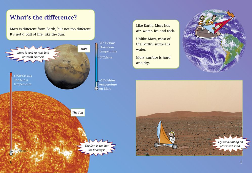 Let's Go to Mars: Band 08/Purple