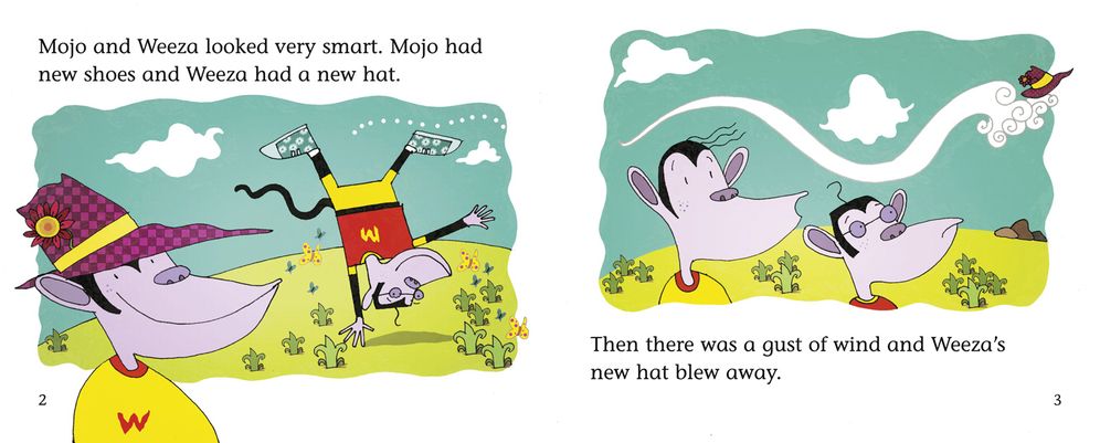 Mojo and Weeza and the New Hat: Band 04/Blue