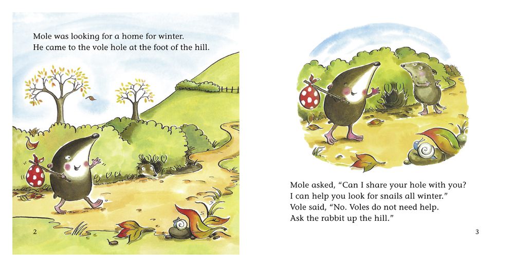 Mole and the New Hole: Band 04/Blue