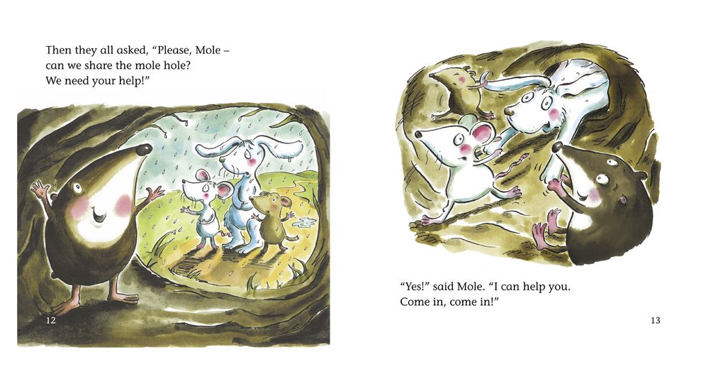 Mole and the New Hole: Band 04/Blue