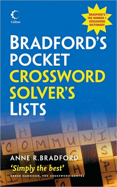 Collins Bradford's Pocket Crossword Solver's List