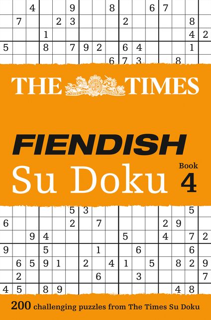 The Times Fiendish Su Doku Book 4
