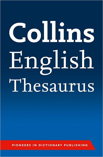 Collins Paperback Thesaurus.