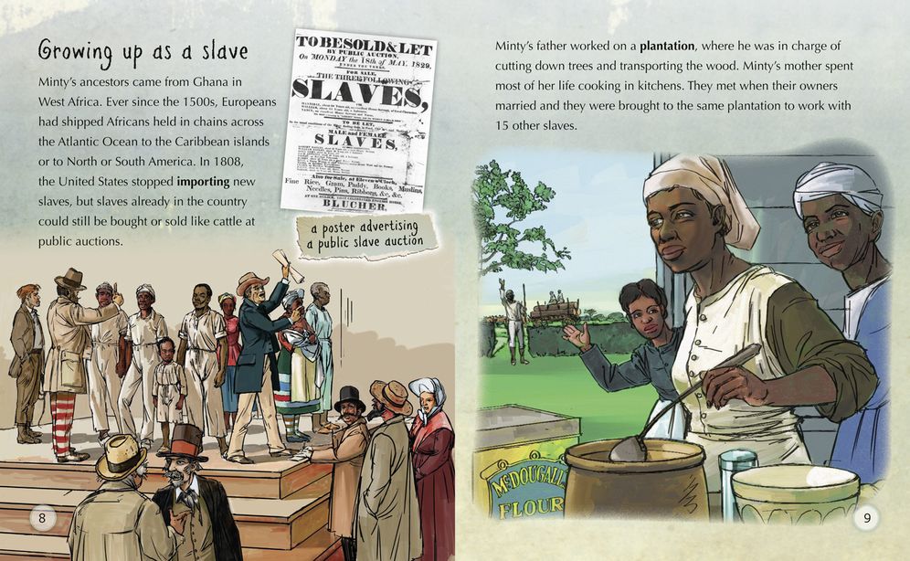 Harriet Tubman and the Underground Railroad: Band 13/Topaz