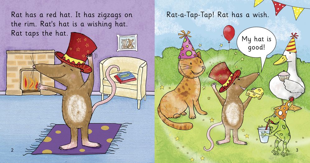 RAT'S WISHING HAT: Band 02b/Red B