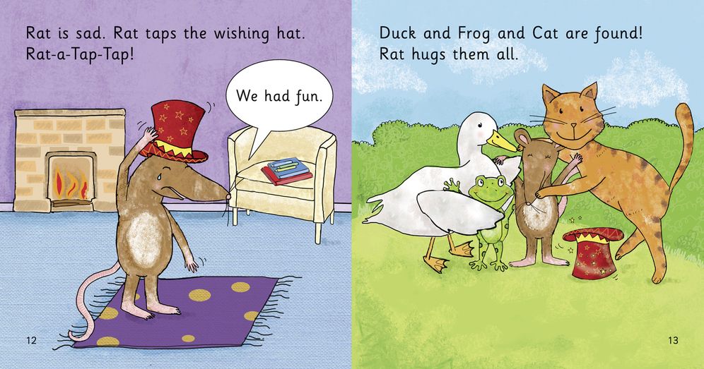 RAT'S WISHING HAT: Band 02b/Red B