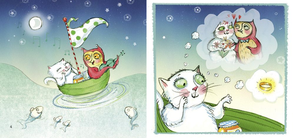 The Owl and the Pussycat: Band 00/Lilac