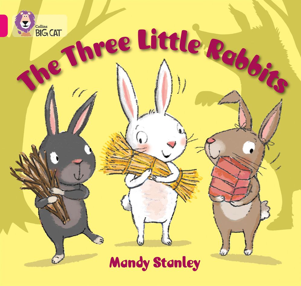 The Three Little Rabbits: Band 01b/Pink B