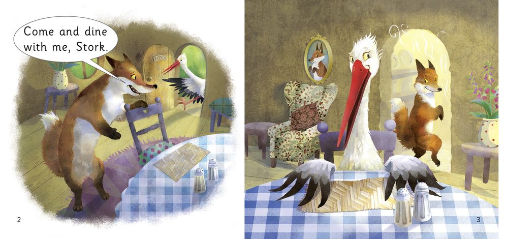The Fox and the Stork: Band 02a/Red a