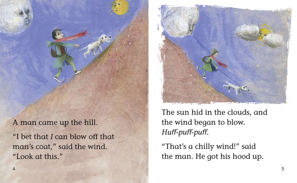 The Sun and the Wind: Band 03 Yellow/Band 08 Purple