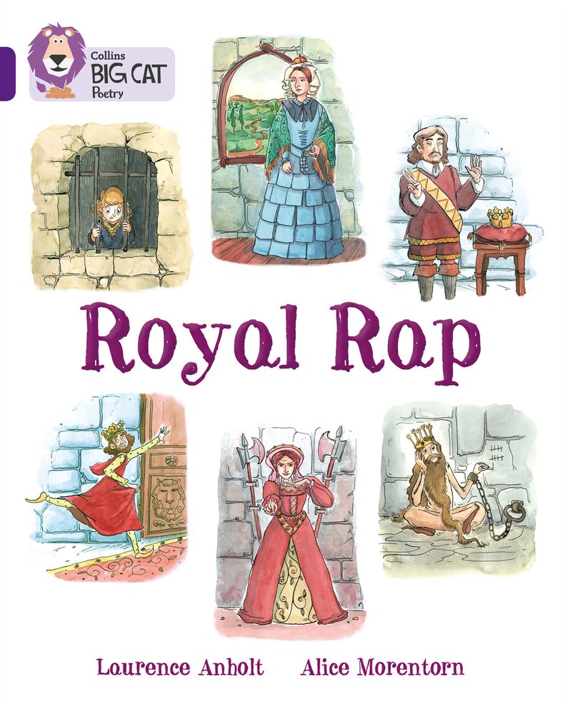 Collins Big Cat - Royal Rap: Purple/Band 08