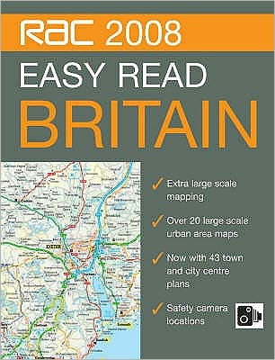 Rac Easy Read Road Atlas Britain, 2008